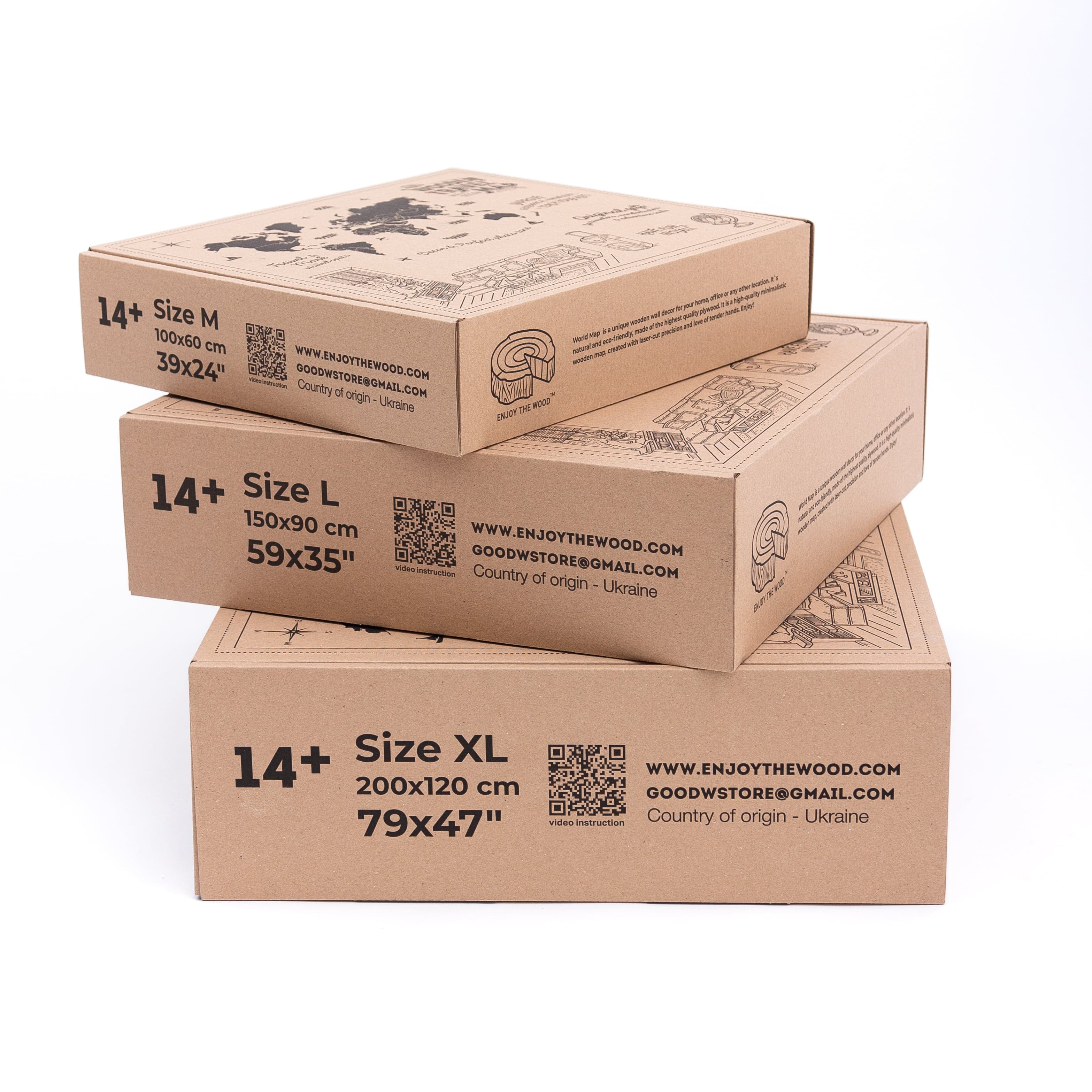 Mappa del mondo 3D in legno Aqua in soggiorno moderno