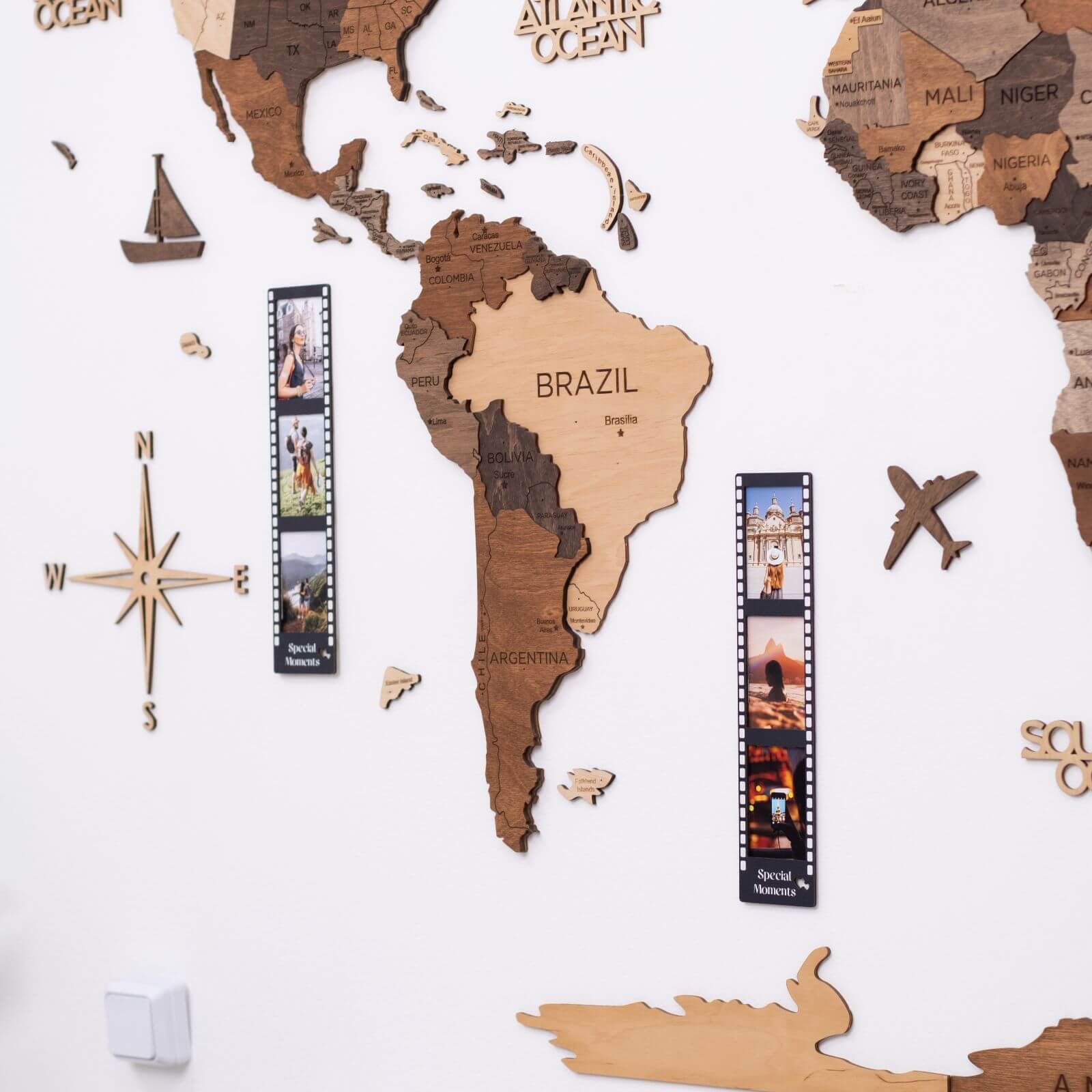 Cornici Portafoto in Legno 3 in 1