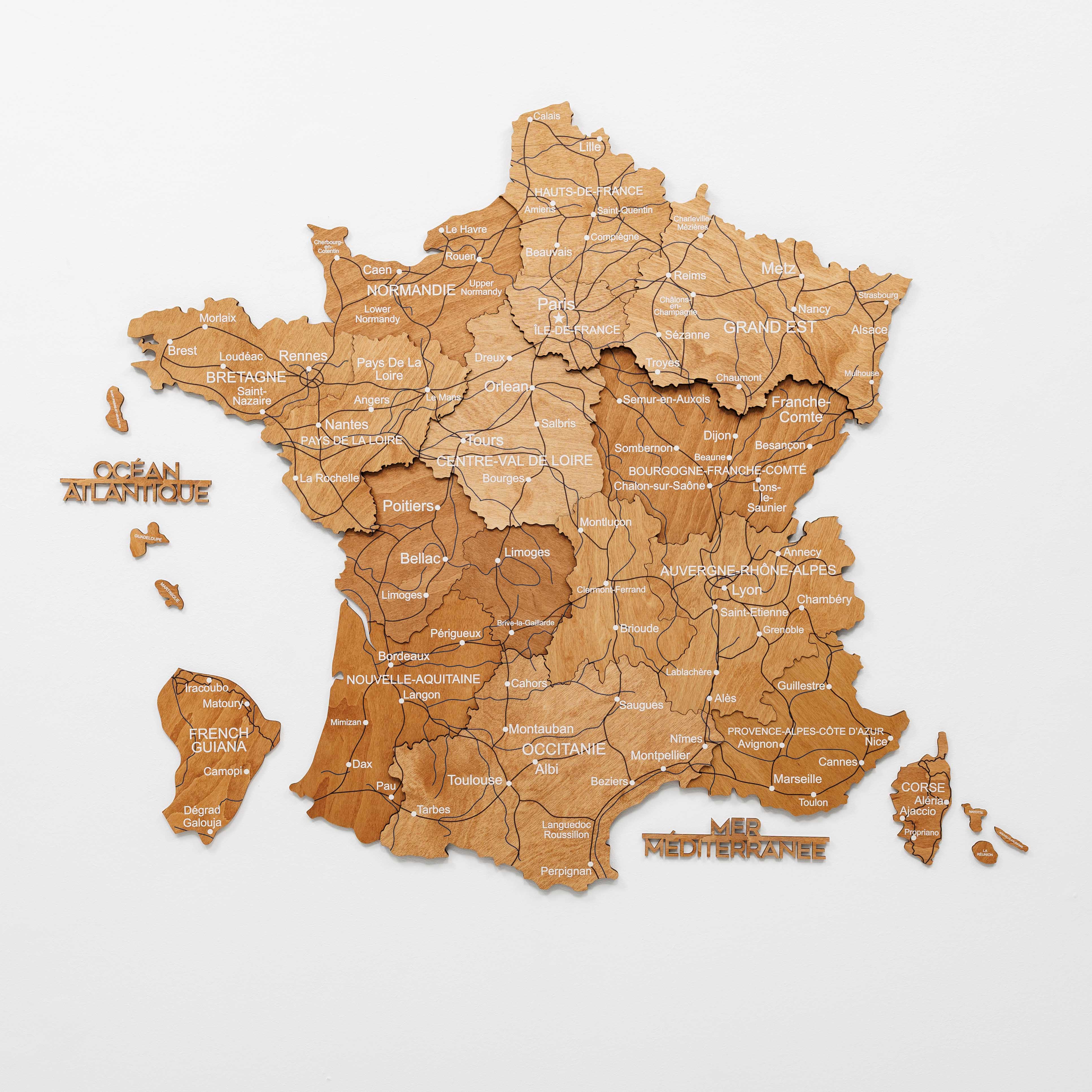 La Mappa della Francia