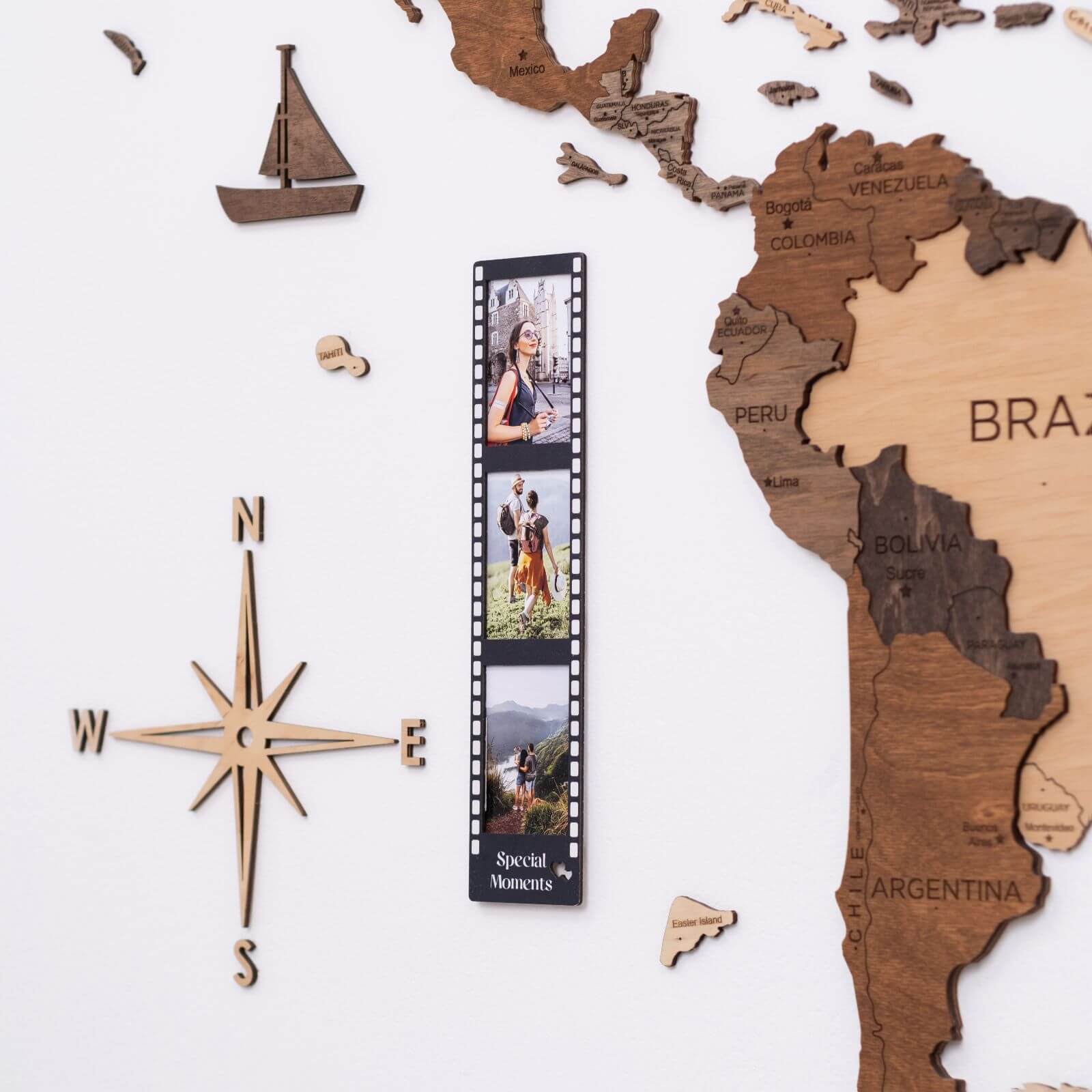 Cornici Portafoto in Legno 3 in 1