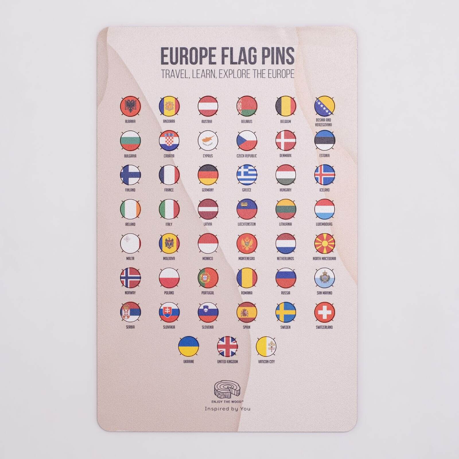 European Flag Pins