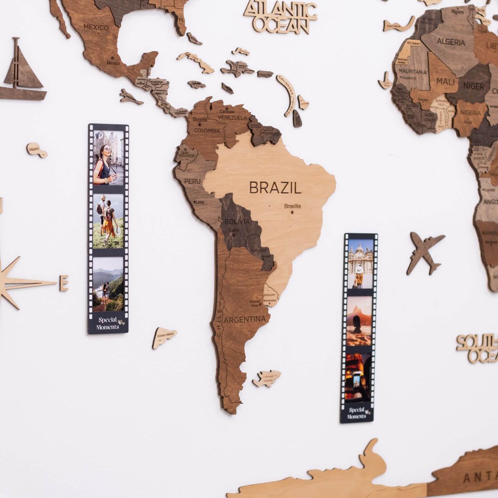 Cornici Portafoto in Legno 3 in 1