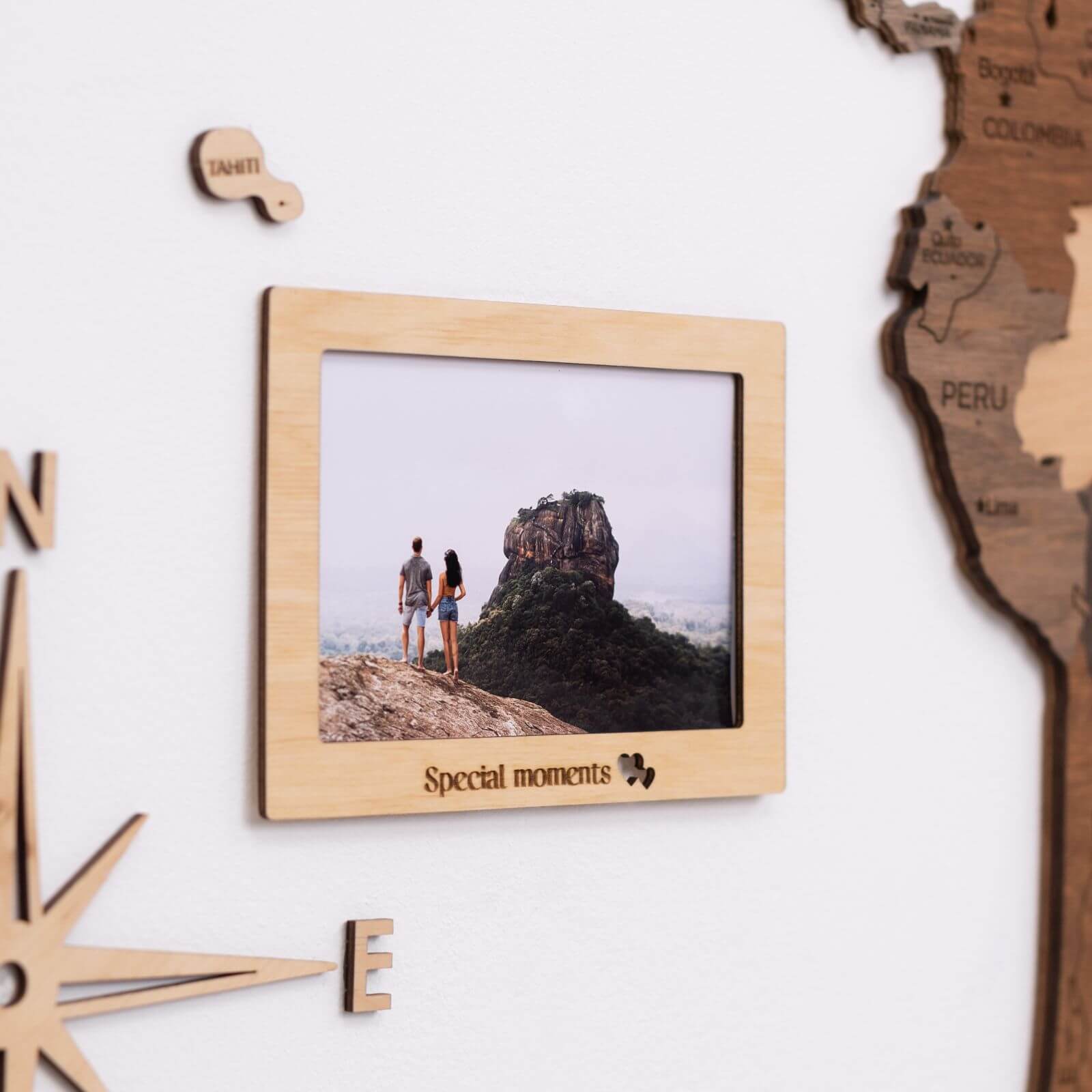 Set di 9 Cornici Portafoto in Legno 3.0