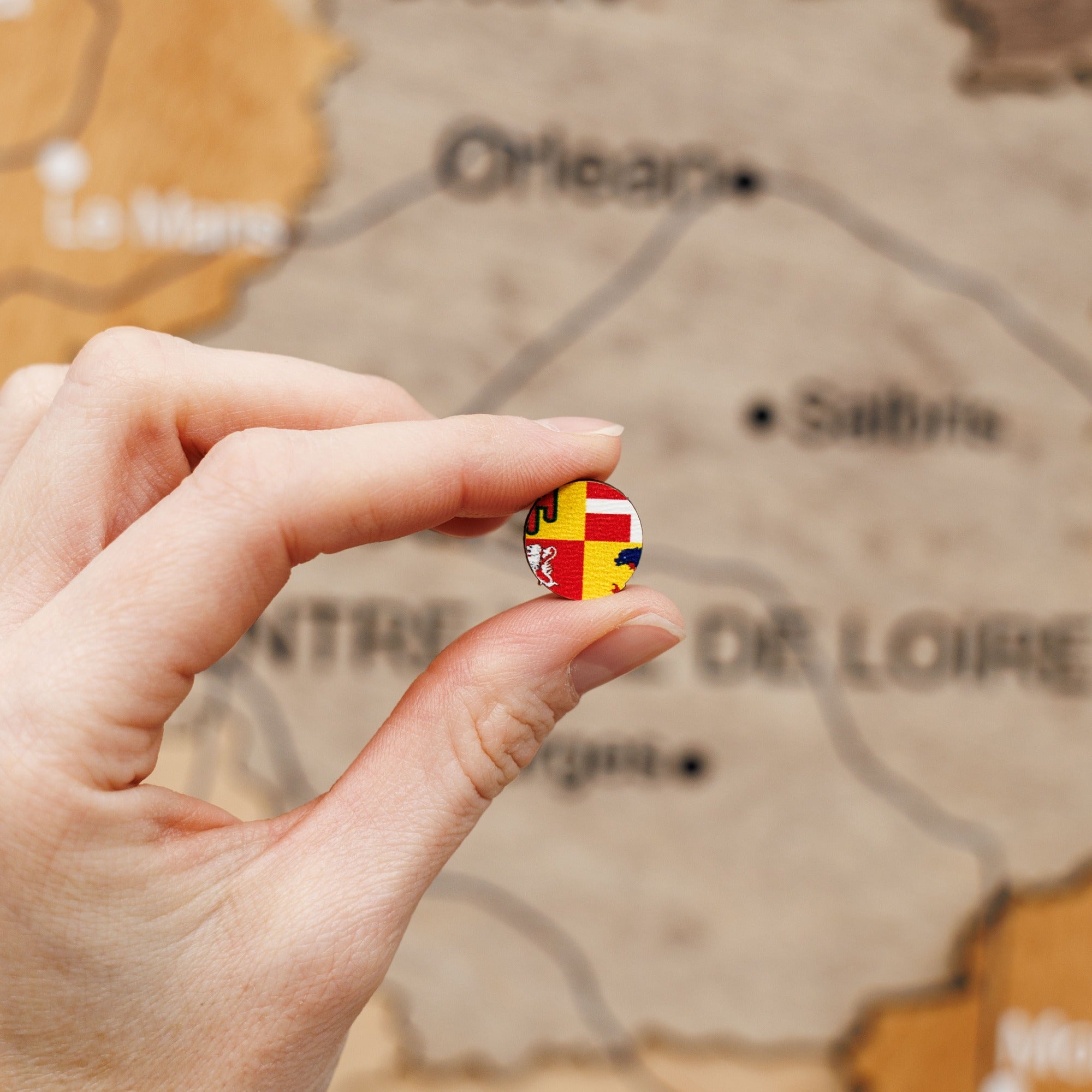 Spille con la Bandiera della Francia