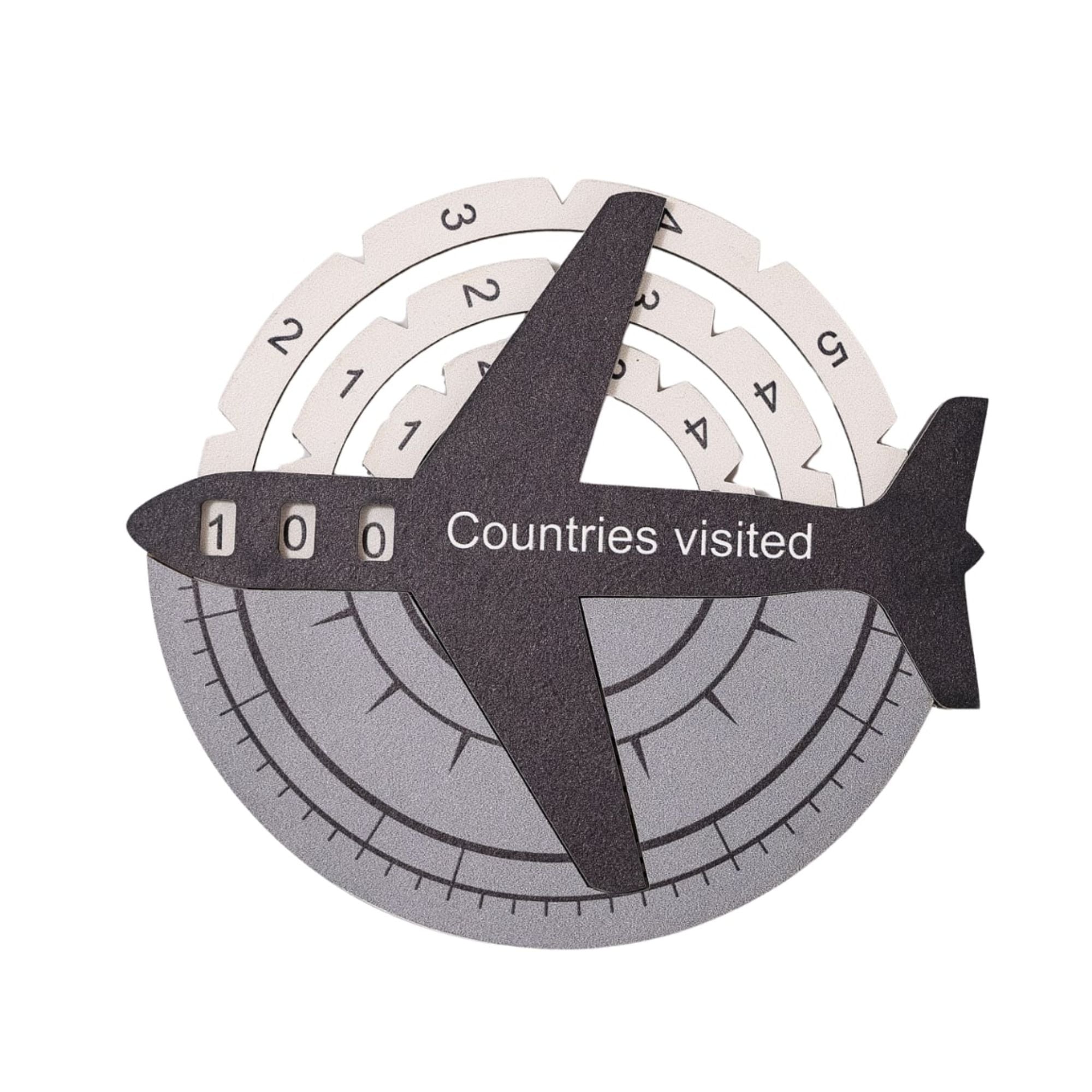 Travel Tracker – Mappa del Mondo 3D in Legno