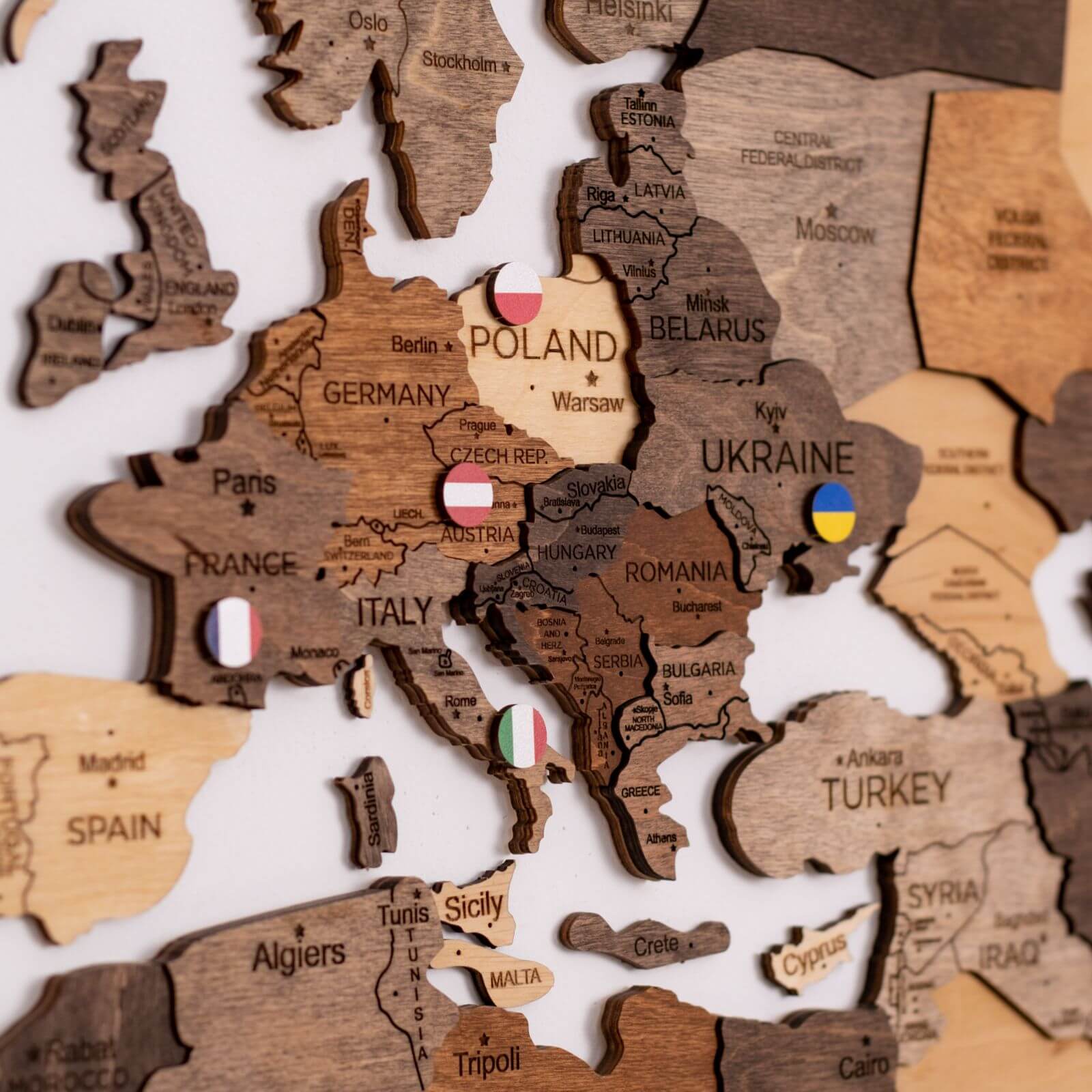 Spille con Bandiere d’Europa