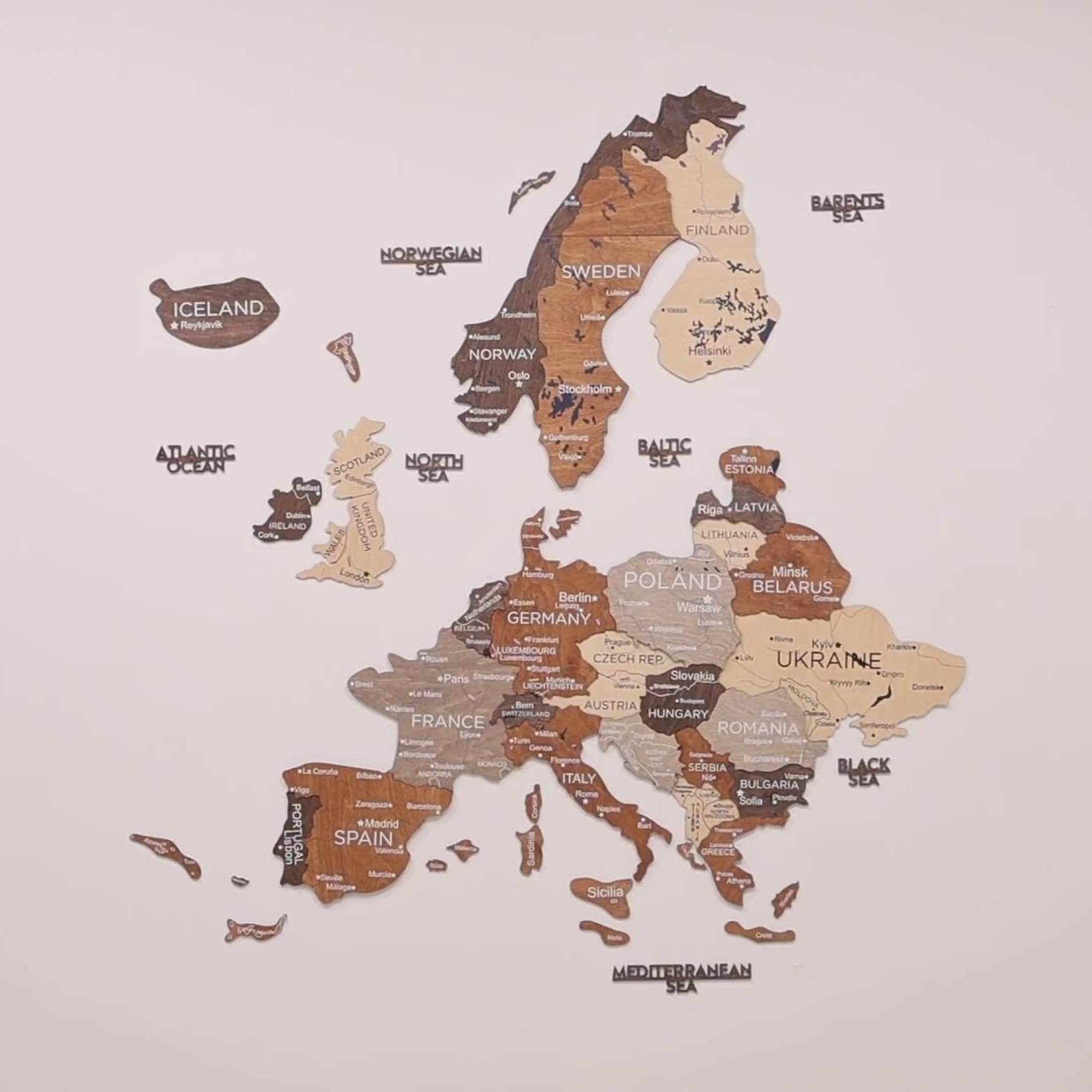 mappa europe
