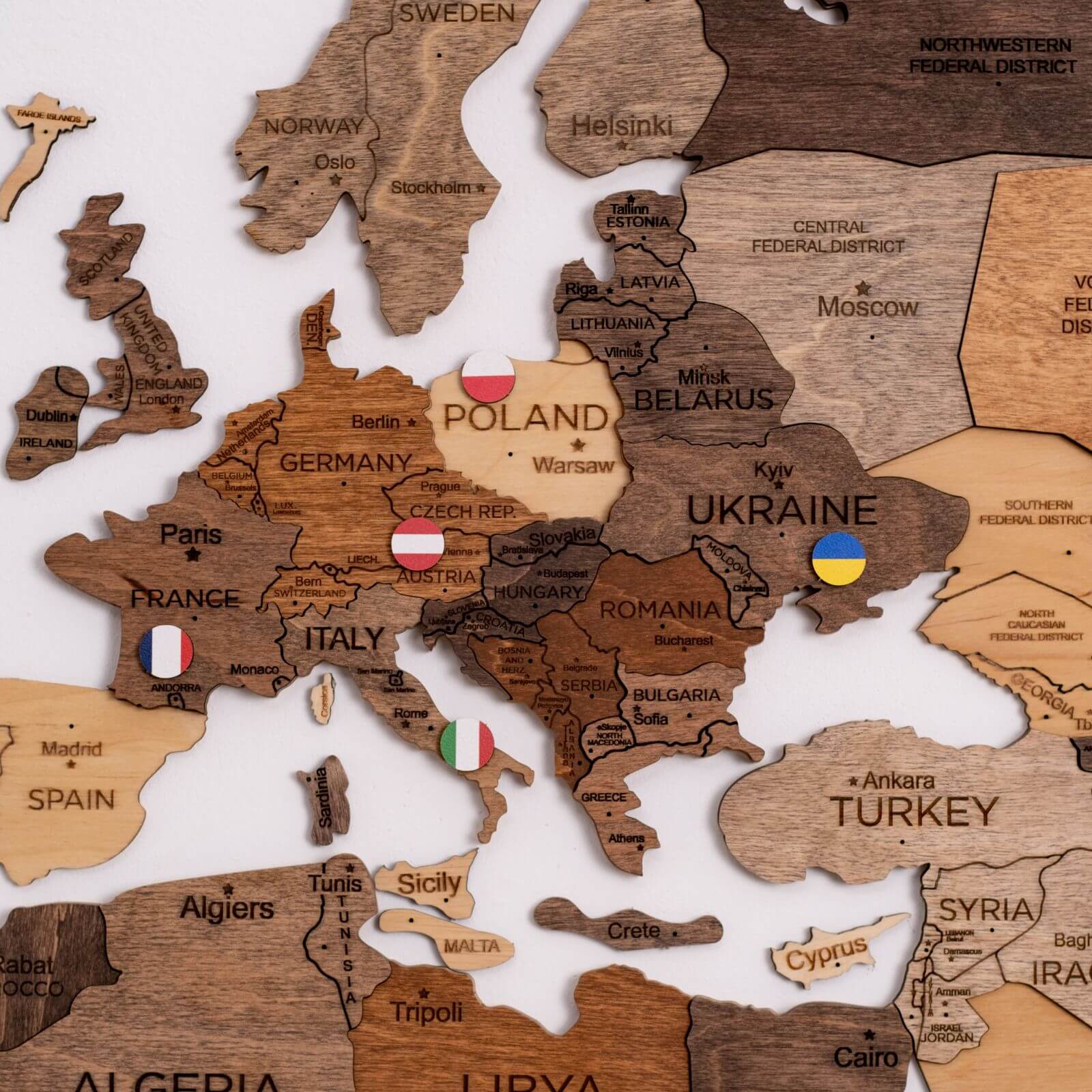 Spille con Bandiere d’Europa